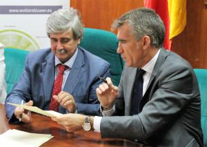 Firmado un acuerdo de colaboración entre la Universidad de León y Wolters Kluwer 1