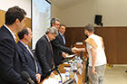 Ceremonia Graduación de Geomática y Topografía en el Campus de Ponferrada
