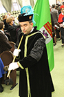 Ceremonia de Investidura de Manuel Luzón Peña, Horacio Capel Sáez y Luis García Zurdo como Doctores Honoris Causa por la ULE