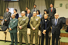 Ceremonia de Investidura de Manuel Luzón Peña, Horacio Capel Sáez y Luis García Zurdo como Doctores Honoris Causa por la ULE