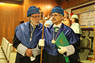 Ceremonia de Investidura de Manuel Luzón Peña, Horacio Capel Sáez y Luis García Zurdo como Doctores Honoris Causa por la ULE