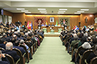 Ceremonia de Investidura de Manuel Luzón Peña, Horacio Capel Sáez y Luis García Zurdo como Doctores Honoris Causa por la ULE