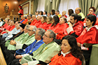 Ceremonia de Investidura de Manuel Luzón Peña, Horacio Capel Sáez y Luis García Zurdo como Doctores Honoris Causa por la ULE