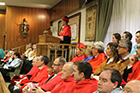 Ceremonia de Investidura de Manuel Luzón Peña, Horacio Capel Sáez y Luis García Zurdo como Doctores Honoris Causa por la ULE