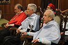 Ceremonia de Investidura de Manuel Luzón Peña, Horacio Capel Sáez y Luis García Zurdo como Doctores Honoris Causa por la ULE