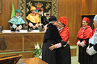 Ceremonia de Investidura de Manuel Luzón Peña, Horacio Capel Sáez y Luis García Zurdo como Doctores Honoris Causa por la ULE