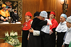 Ceremonia de Investidura de Manuel Luzón Peña, Horacio Capel Sáez y Luis García Zurdo como Doctores Honoris Causa por la ULE