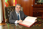 Ceremonia de investidura de Luis Mateo Diez, Víctor García de la Concha, José María Merino y José Antonio Pascual Rodríguez como Doctores Honoris Causa por la ULE