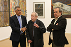 Inauguración en El Albéitar de la exposición 'Síntesis de una trayectoria'