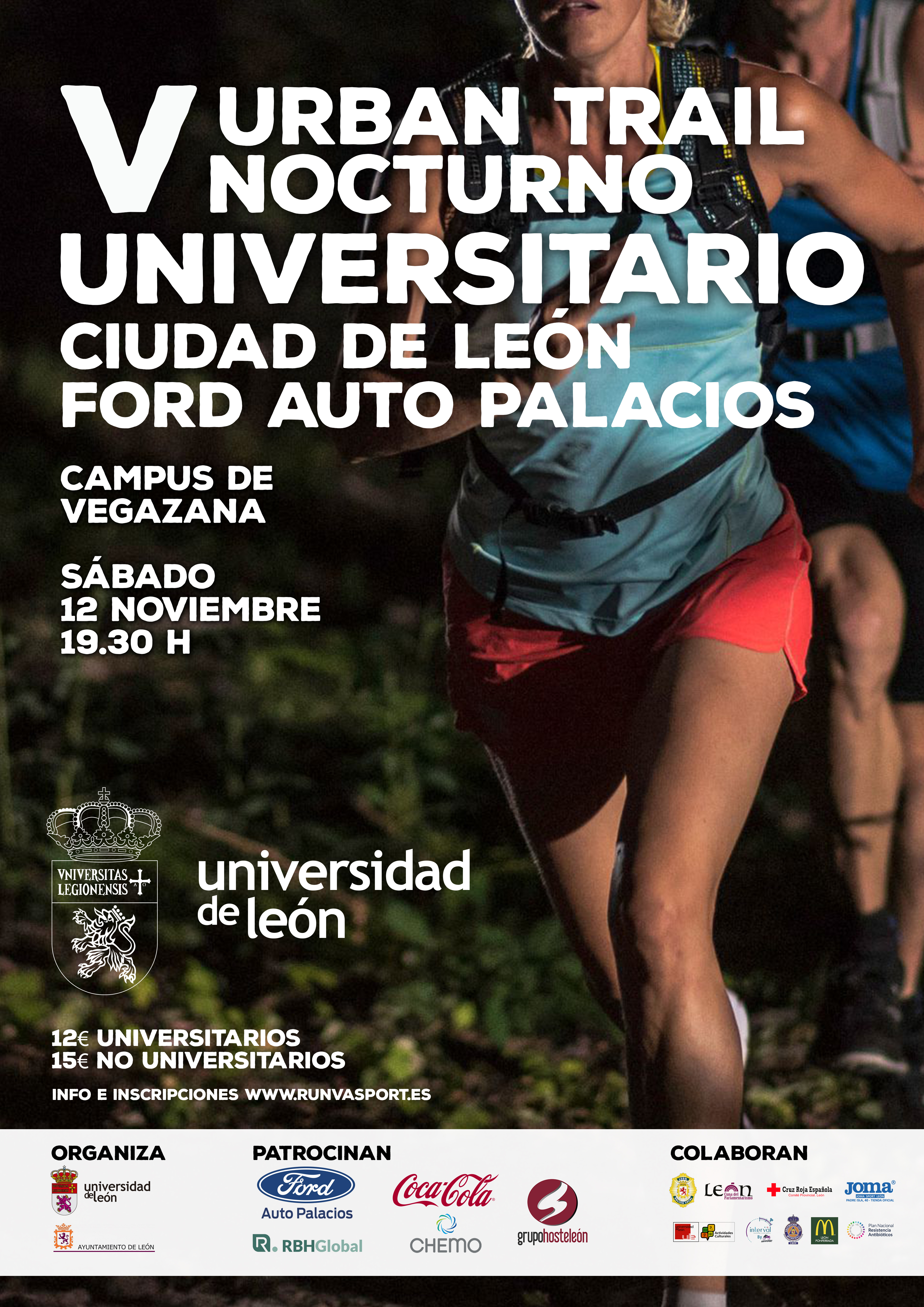 IV Urban Trail Nocturno Universitario Ciudad de León