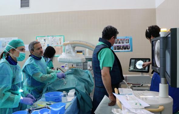 ULE y Hospital de León imparten un taller práctico sobre innovadoras técnicas en cardiología intervencionista 2