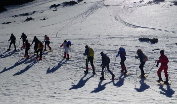 El Servicio de Deportes de la ULE organiza una ruta de 'Raquetas de Nieve' 2