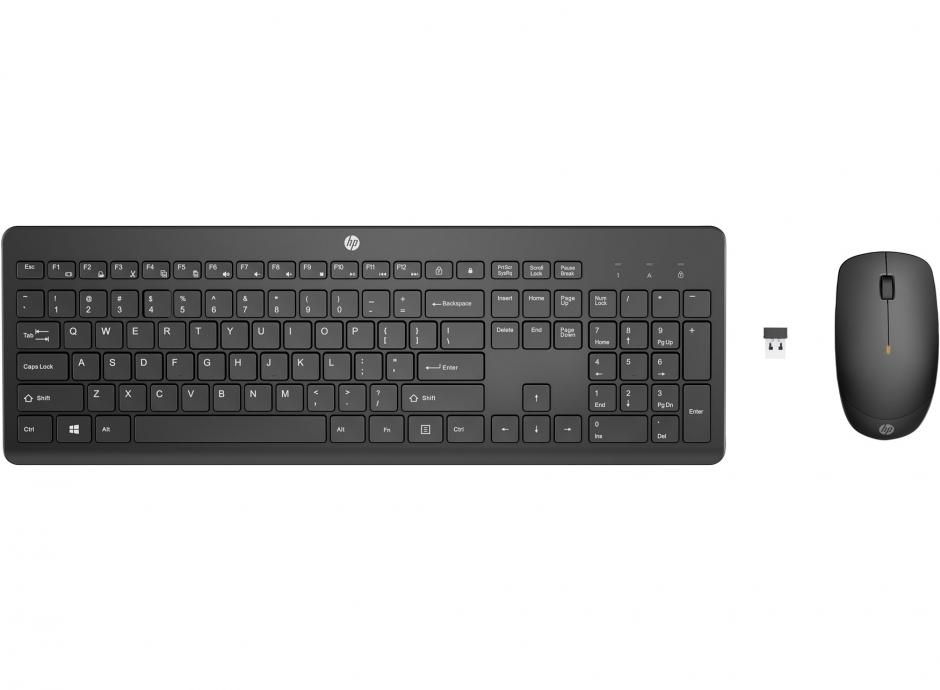 Combo teclado ratón inalámbricos: HP 235
