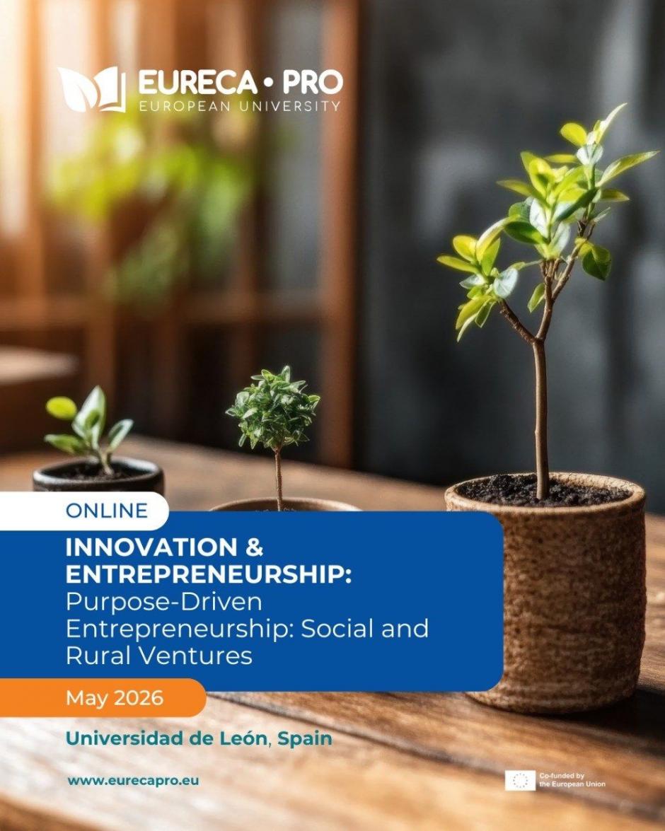 I&E COURSE 2026: PURPOSE-DRIVEN ENTREPRENEURSHIP - SOCIAL AND RURAL VENTURES